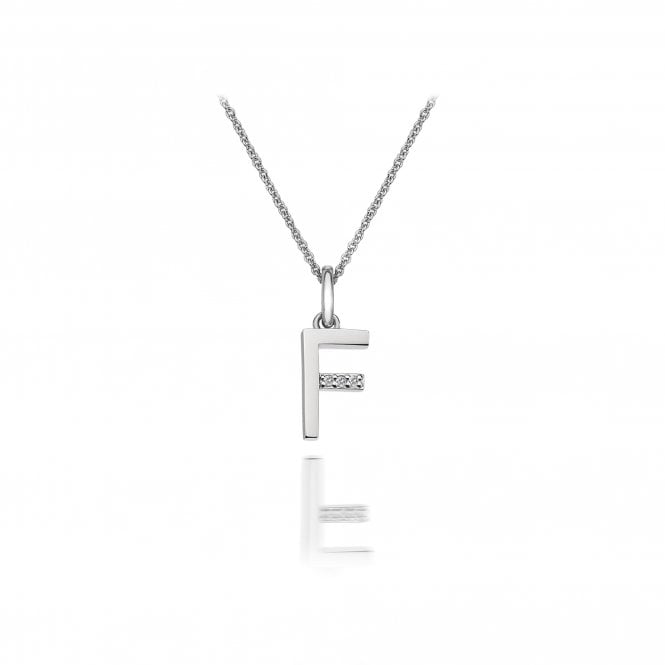 Initial Pendant - Letter F