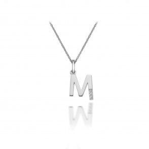 Initial Pendant - Letter M