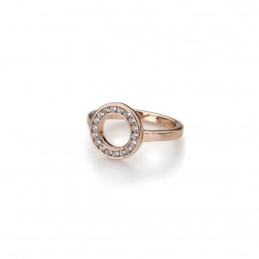 Innocence Rose Gold Plated Sterling Silver Ring