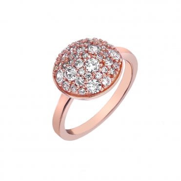 Innocence Rose Gold Plated Sterling Silver Ring