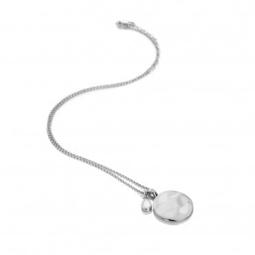 June Birthstone Circle Pendant