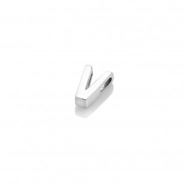 Letter V Icon Pendant