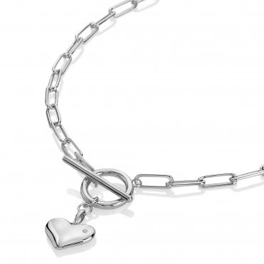 Linked Heart Necklace