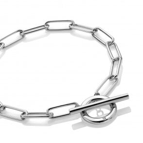 Linked T-Bar Bracelet