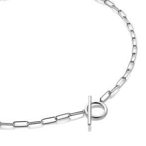 Linked T-Bar Necklace
