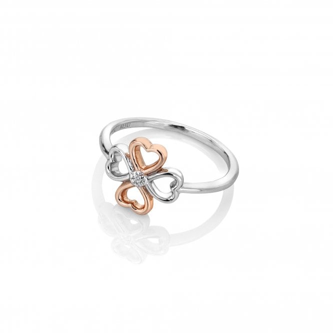 Lucky in Love Ring - Rose Gold Plate Accents