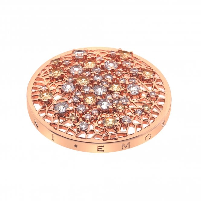 Mattina Champagne Coin - Rose Gold Plate - 33mm