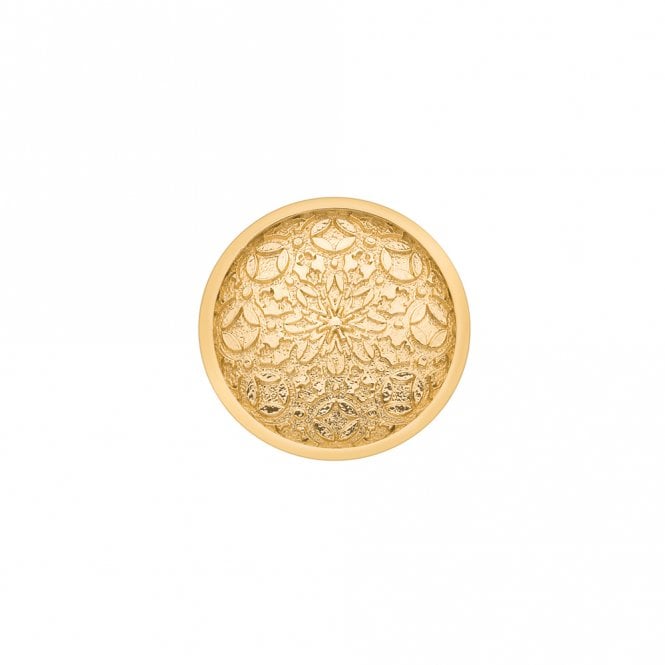 Mystical Map Yellow Gold Plated Coin - 25mm