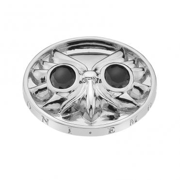 Overjoyed Owl Silver Plated coin - 33mm