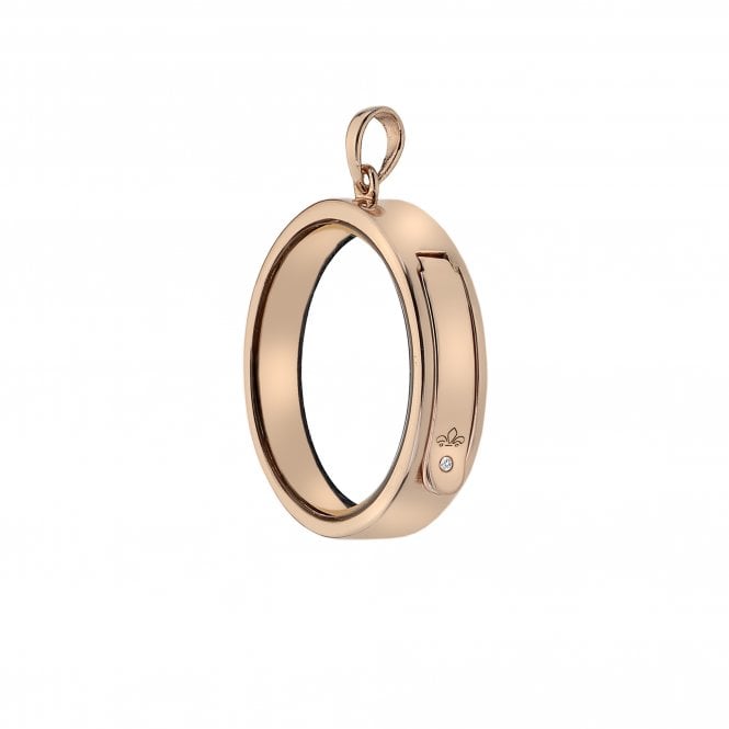 Rose Gold Plated Sterling Silver Moments Locket
