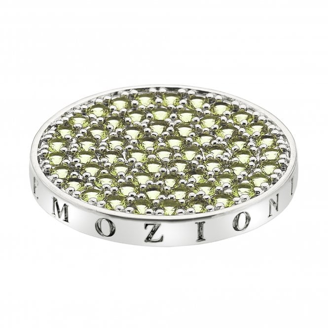 Scintilla Peridot Nature Coin - 33mm