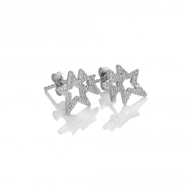 Shimmer Star Earrings