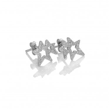 Shimmer Star Earrings