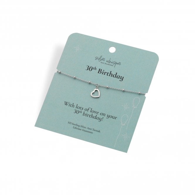  30th Birthday Bracelet