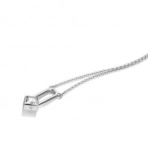 Solitaire Necklace - Square