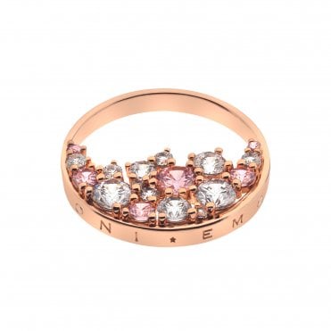 Spirito Liberio Pink Coin - Rose Gold Plate - 25mm
