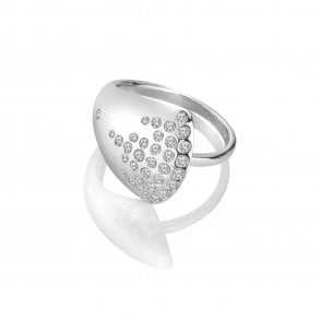 Spritz White Topaz Ring
