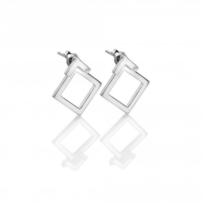 Square Paired Earrings