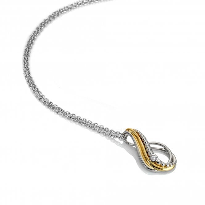 Teardrop Two Tone Pendant
