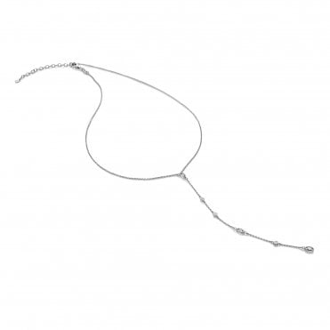 Tender Waterfall Marquise Statement Necklace