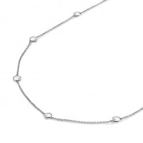 Tender White Topaz Intermittent Necklace - 45cm