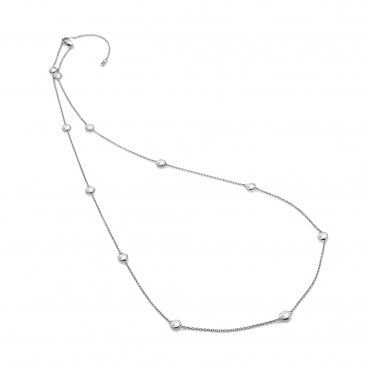 Tender White Topaz Intermittent Necklace - 60cm