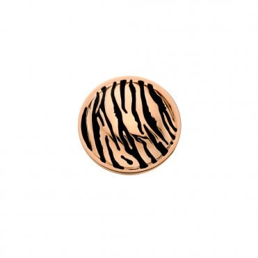 Tiger Rose Gold Plated Coin - 25mm