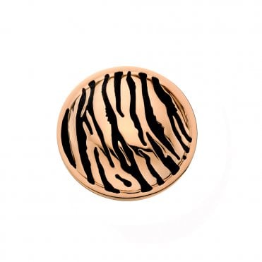 Tiger Rose Gold Plated Coin - 33mm
