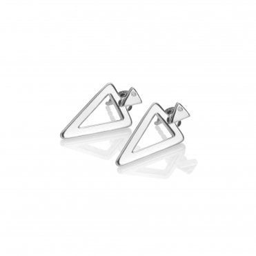 Triangle Paired Earrings