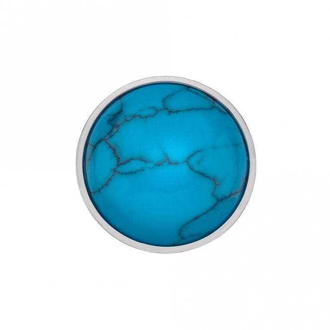 Turquoise Coin - 33mm