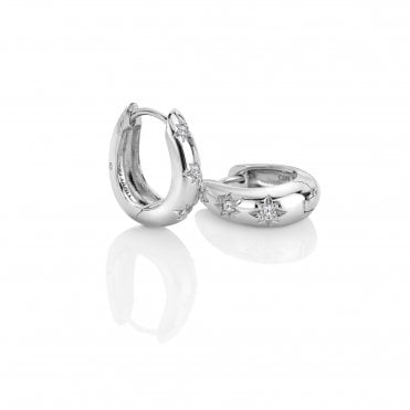 White Topaz Set Earrings