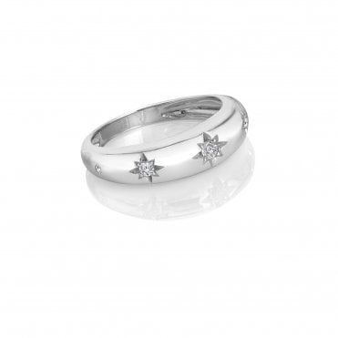 White Topaz Set Ring