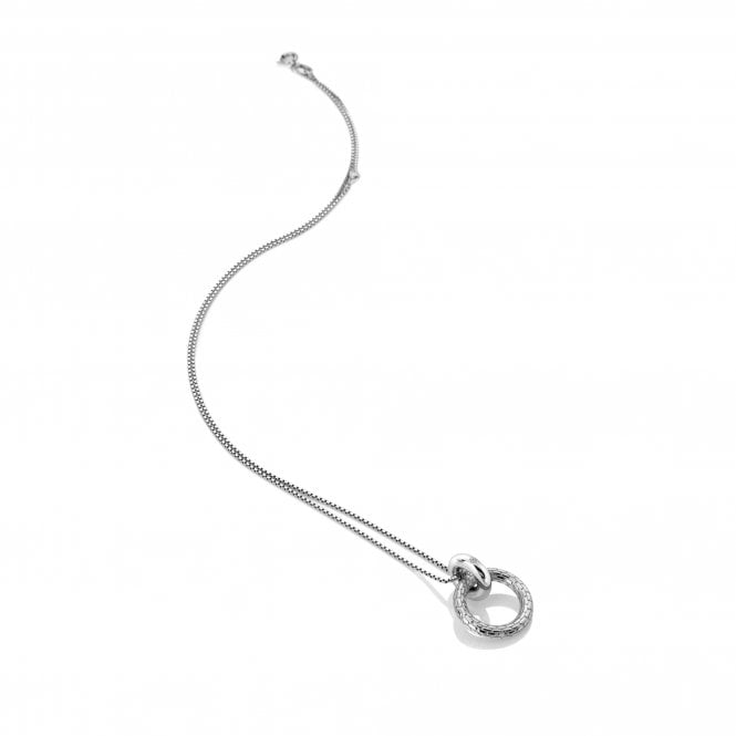 Woven Circle Pendant